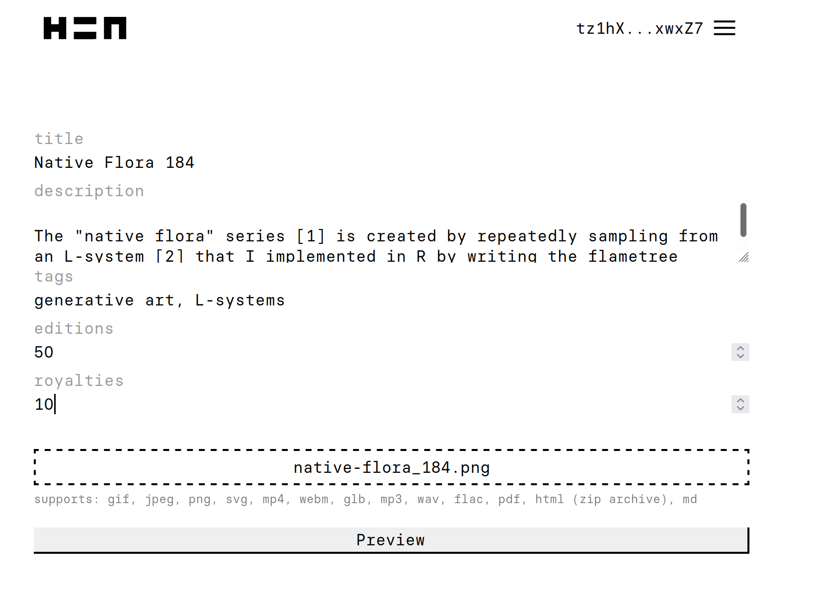 How to Mint Crypto Art For (Almost) Free on Hic et Nunc on Tezos, Free  Comprehensive NFT Minting Guide on H=N